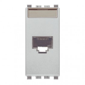 Prise RJ45 Vimar Net Safe Cuivre couleur gris...