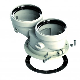 KIT Ferroli 80/80 Separate Pipe Drain for...