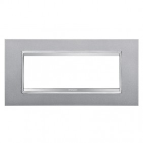 Gewiss Chorus Abdeckrahmen LUX 6P Titan GW16206VT