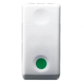 Pulsante Gewiss system 1P NA - 10 A - Aus  NC...