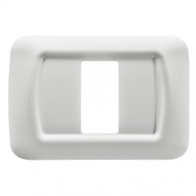 Placca top Gewiss system bianca 1 posto GW22501