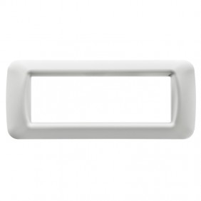 Placca top Gewiss system bianca 6 posti bianco...