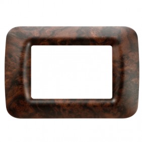 Plaque top Gewiss system enracine 3 places GW22673