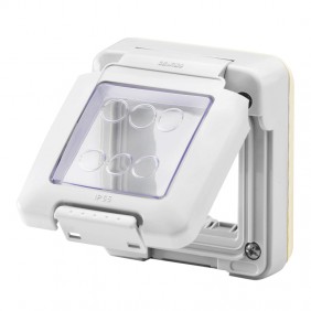 Gewiss combi in calotta stagna 2 posti System IP55