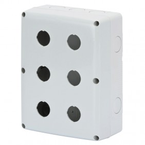 Gewiss wall-mounted Housing 6 holes 22mm empty...