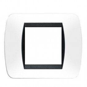 Bticino Living International placca 2 moduli...