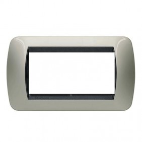 Bticino Living International placca 4 moduli...