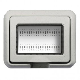 Bticino Watertight Plate IP55 White Light 3 Mod...