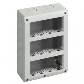 Bticino IP40 vertical housing 4+4+4 25412V