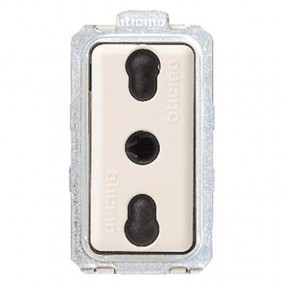 Bticino Magic prise à deux voies 10/16A 5180