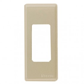 Placca Bticino Magic 1 posto alluminio 5367/1X