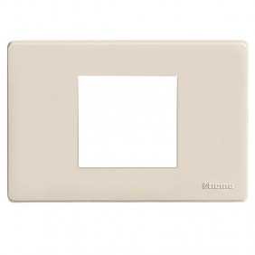 Resin plate Bticino Magic 2 modules centered...