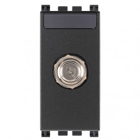 Vimar Arke TV SAT socket connector F grey 19318