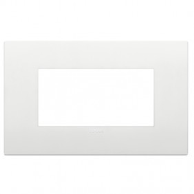 Placca Vimar Arke Classic 4 Moduli bianco 19654.74
