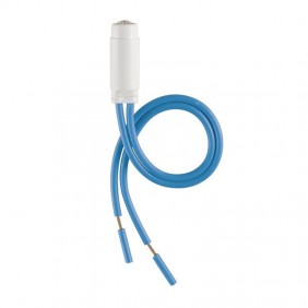 La luz indicadora de Vimar LED 250V color azul...