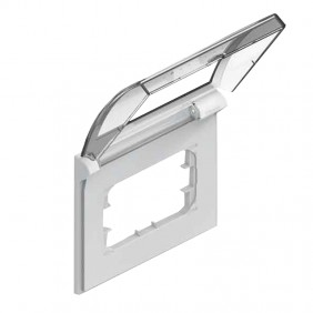 Bticino protective housing 3 places transparent...