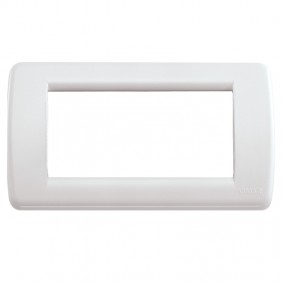 Vimar Idea Rondò Abdeckrahmen 4 Module weiß...