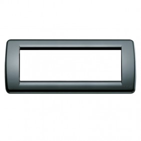 Vimar Idea Rondò Abdeckrahmen 6 Module schwarz...