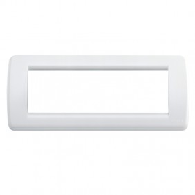 Vimar Idea plaque Rondò 6 modules blanc...