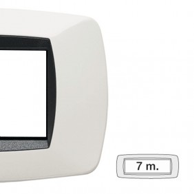 Master Modo plate 7 modules white 39TC107