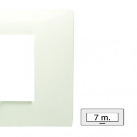 Plaque Master Mix 7 places blanche 21MX107