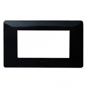 Plaque Master Mix 4 places noir 21MX204