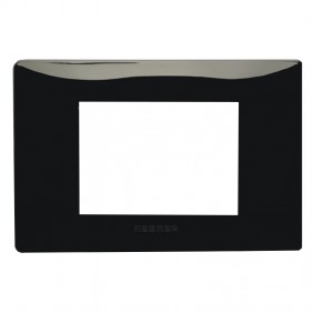 Master Mix plate 3 modules black 21MX203