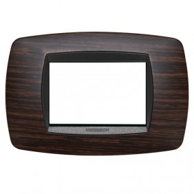 Master Modo placca 3 moduli colore wenge 39TC463