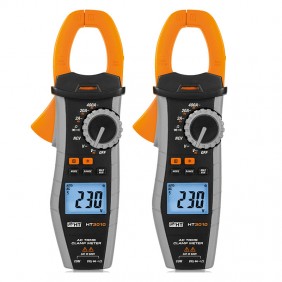 KIT 2 pinzas de corriente HT3010 TRMS para...