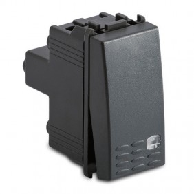Pulsante Master Modo 1P 16A illuminabile grigio...