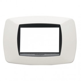 Master Modo placca 3 moduli bianco 39TC103