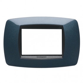 Master Modo placca 3 moduli blu notte 39TC353
