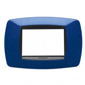 Master Modo placca 3 moduli colore blu vio 39TC363