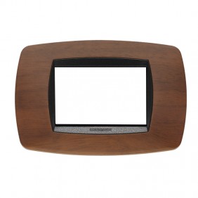 Master Modo Abdeckrahmen 3 Module Walnuss...