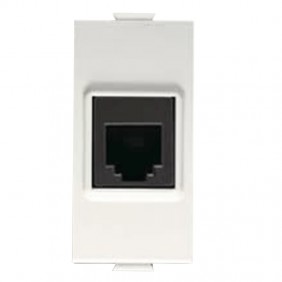 Abbara Clear RJ11 Phone Jack 2CSK1121CH