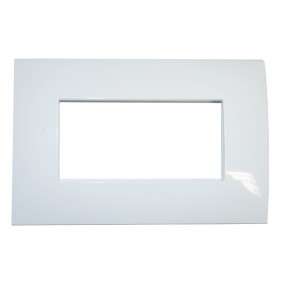 Placa Abb Chiara 4 módulos blanco 2CSK0401CH