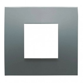 Abb Chiara plate 2 modules stone 2CSK0203CH