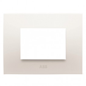 Abb Chiara placca 3 moduli bianco 2CSK0301CH