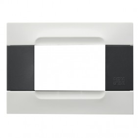 Urmet Simon Nea placca 3 moduli colore bianco...