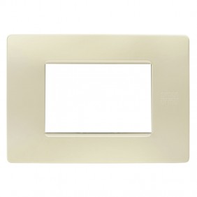Plate 3 modules Urmet Simon Nea ivory 11803.AV