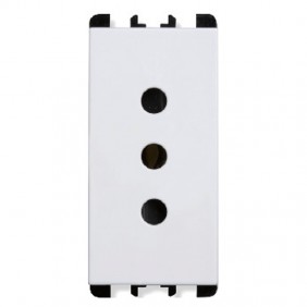 Prise électrique 10A 230V Urmet Simon Nea 10301.B