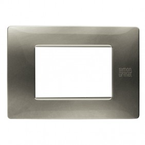 Placca Urmet Simon Nea Flexa 3 moduli titanio...