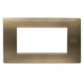 Plate Urmet Simon Nea Flexa 4 modules bronze...