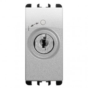 Urmet Simon Nea 2P key switch with aluminium...