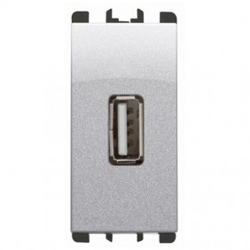 Urmet Simon Nea Usb Socket 5V 2,1A aluminum...