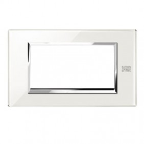 Placa de vidrio Urmet Simon Expì blanco nieve 4...