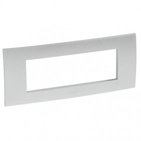 Placca Legrand Vela quadra grigio metallizzato...