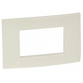 Legrand-Platte Vela quadratisch perlmetallic 3...