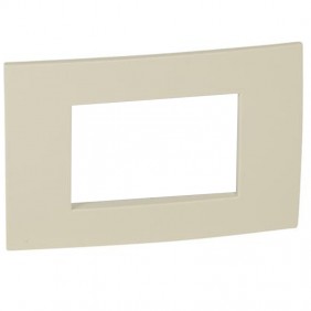 Legrand Platte Vela quadratisch elfenbeinfarben...