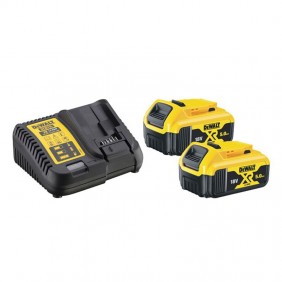 Starter KIT 2 Batterie DeWALT 18V 5.0AH e...